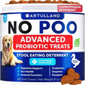 No Poo Chews For Dogs Coprophagia Deterrent With Probiotics Pumpkin Digestive Enzymes Gut Health Support